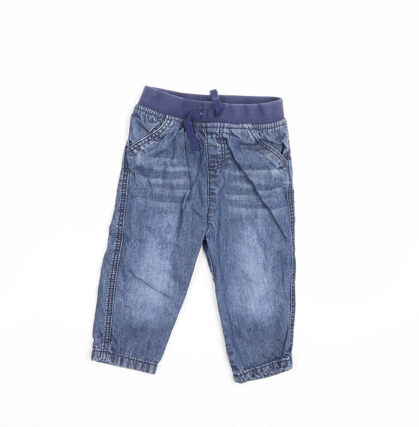 TU Boys Blue  Denim  Jeans Size 12-18 Months