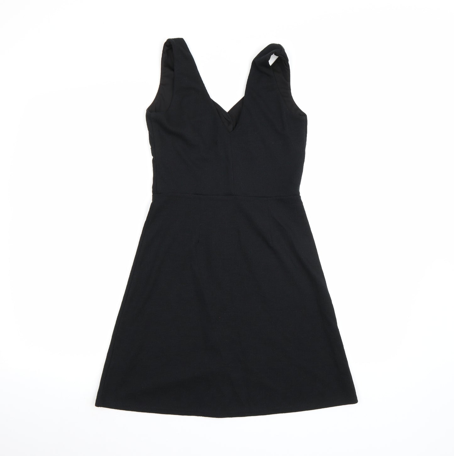 New Look Womens Black   Pinafore/Dungaree Dress  Size 6
