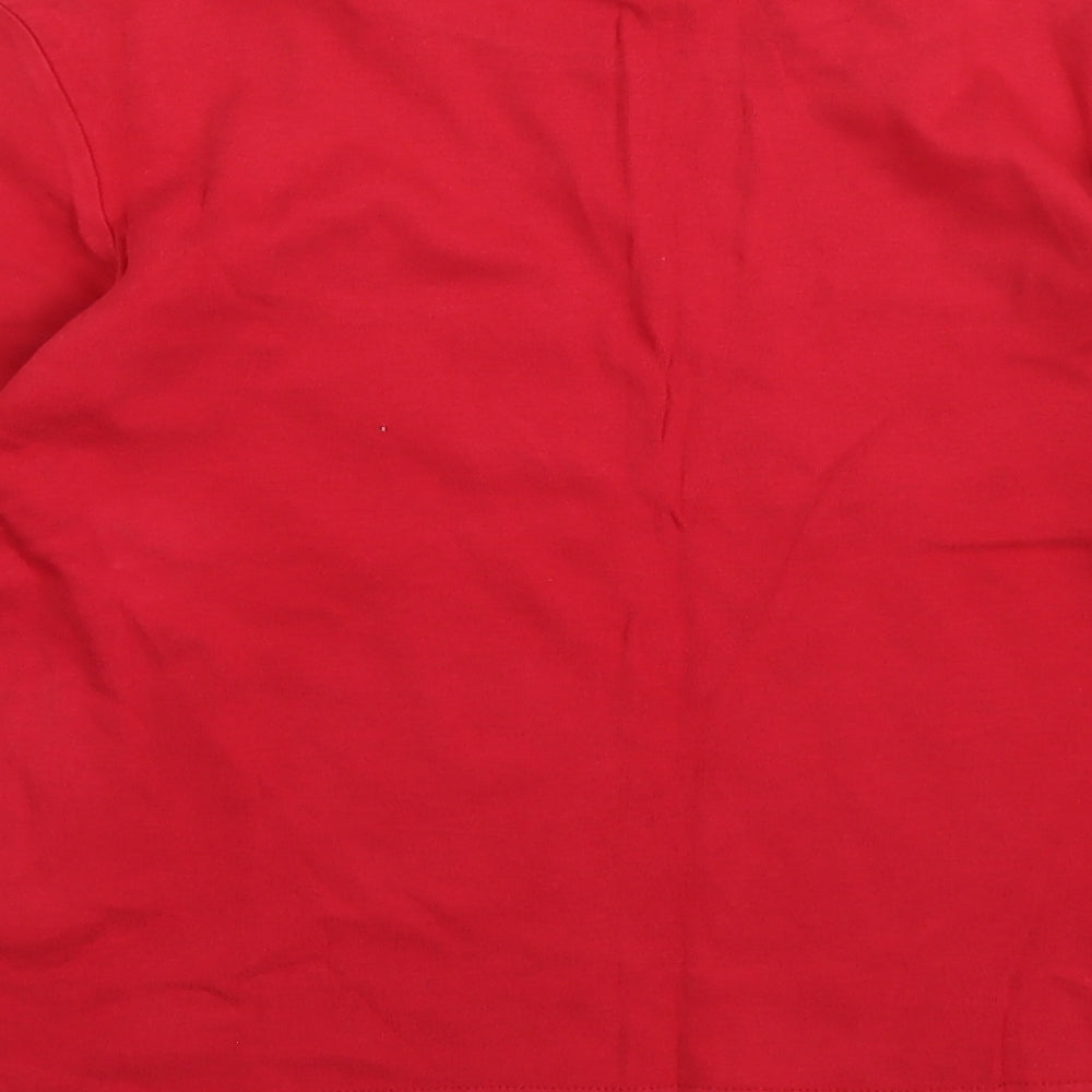 Rocha John Rocha Womens Red   Basic T-Shirt Size 10