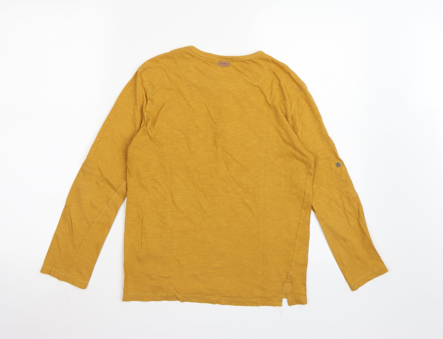 ZARA Boys Boys Yellow   Basic T-Shirt Size 11-12 Years