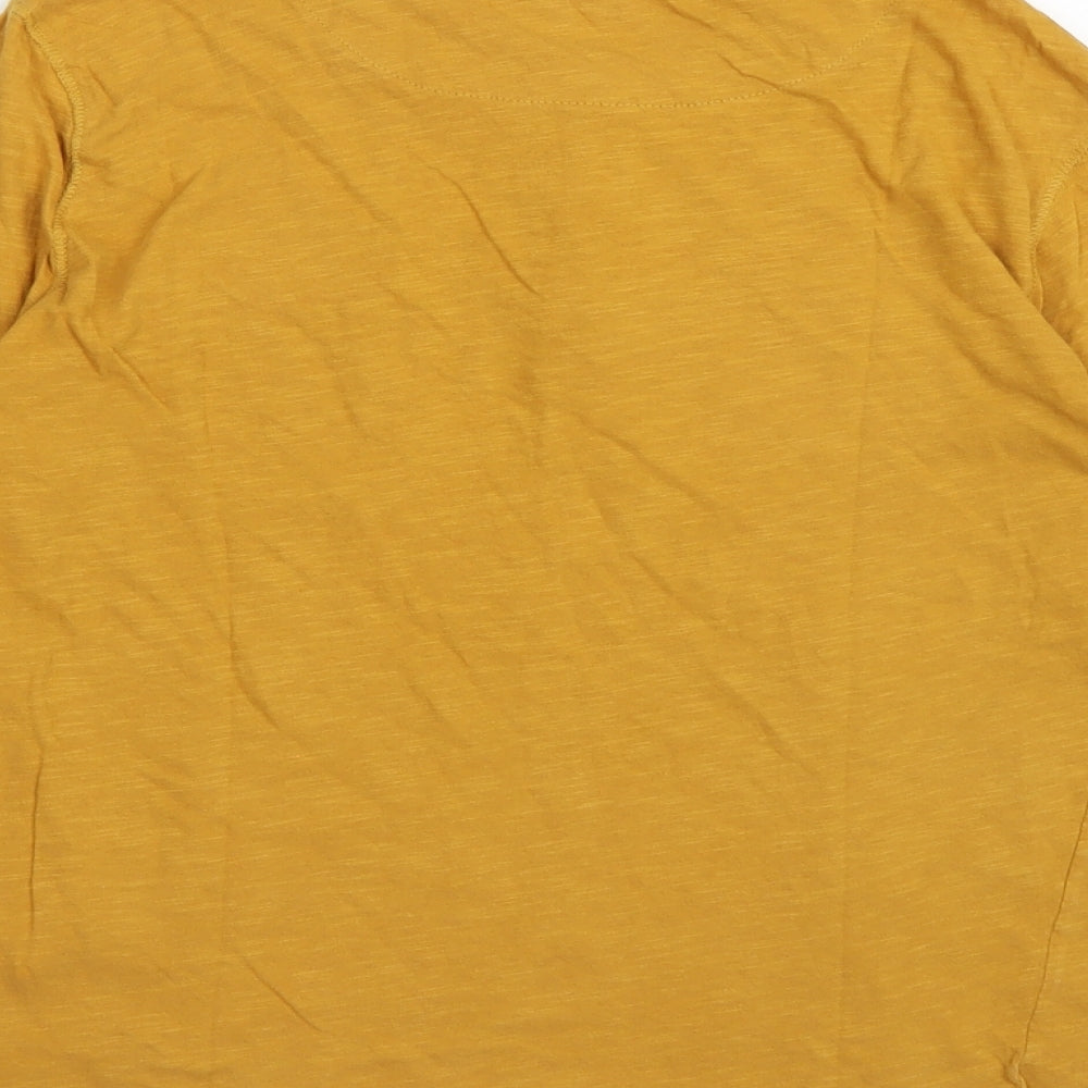ZARA Boys Boys Yellow   Basic T-Shirt Size 11-12 Years
