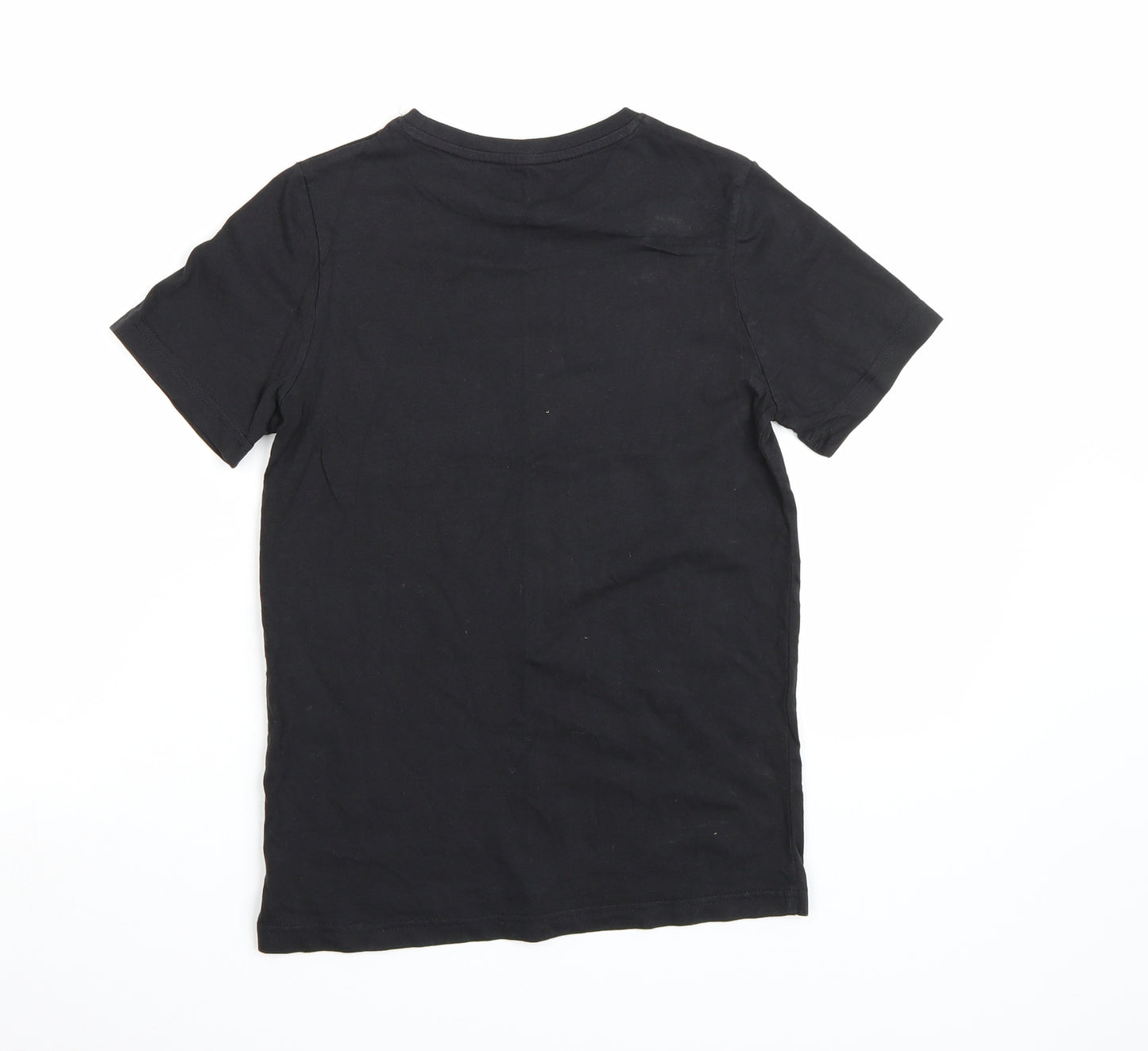 TU Boys Black   Basic T-Shirt Size 10 Years