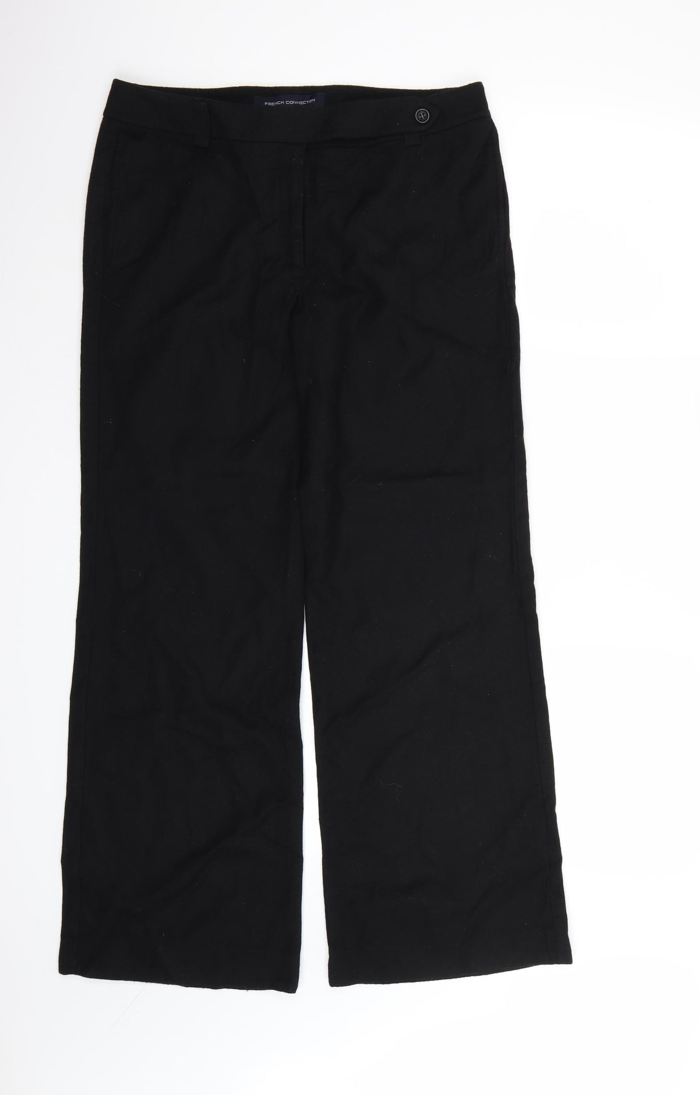 French Connection Womens Black   Trousers  Size 12 L29 in