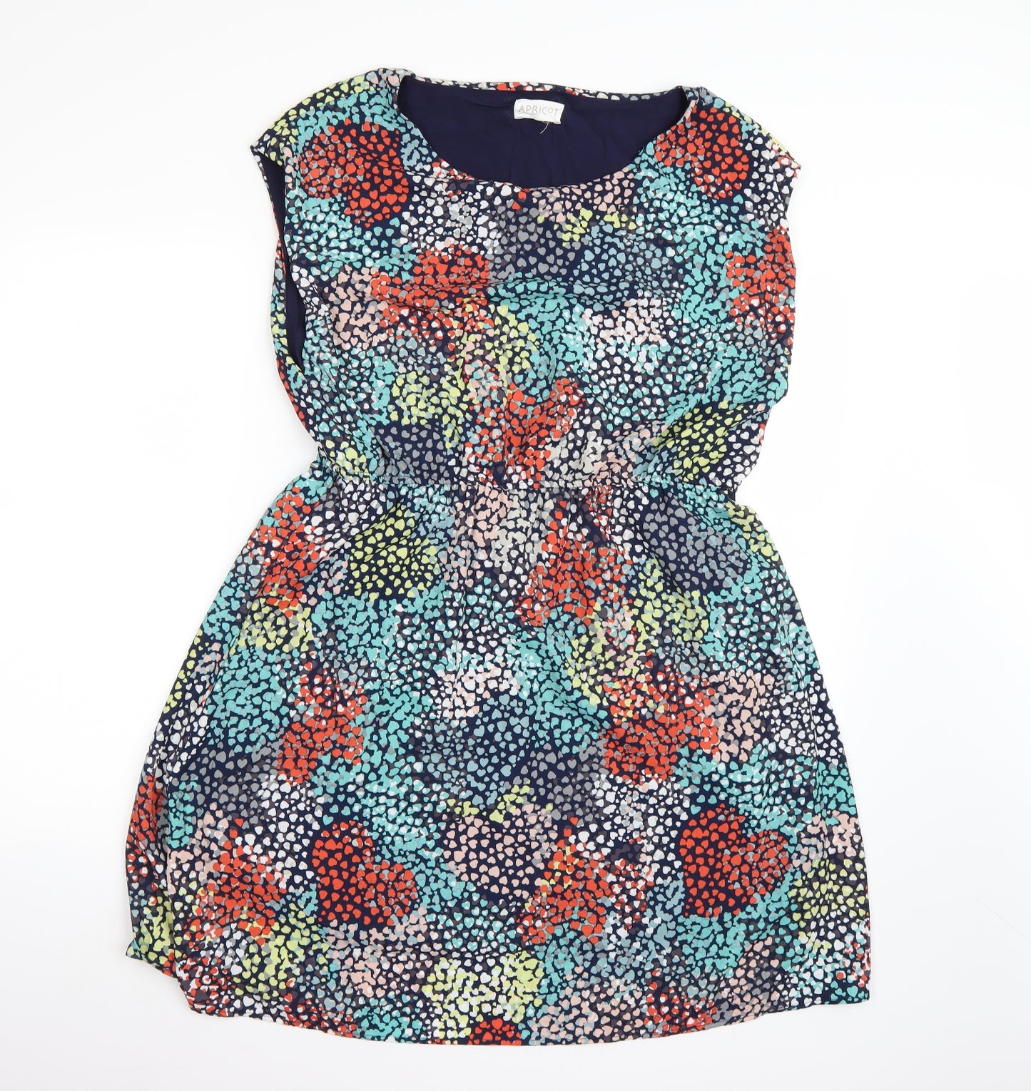 Apricot Womens Blue  Chiffon T-Shirt Dress  Size 16