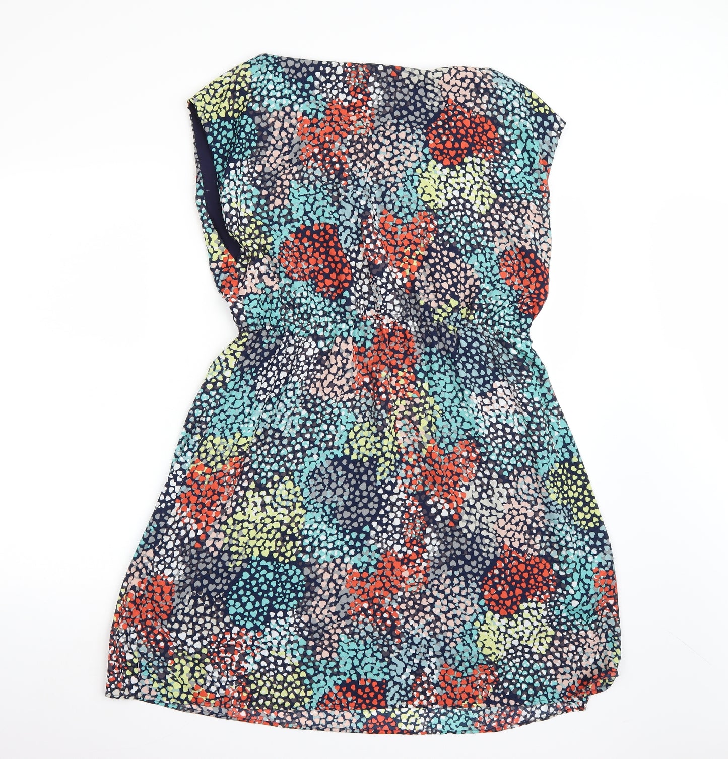 Apricot Womens Blue  Chiffon T-Shirt Dress  Size 16