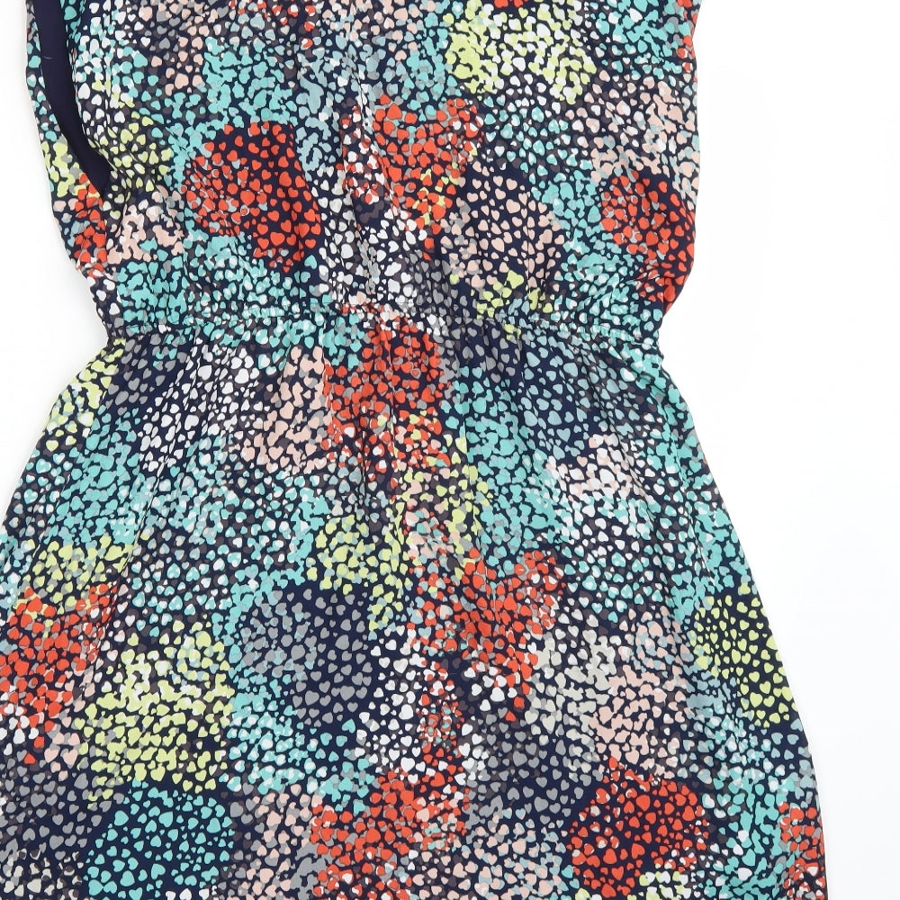 Apricot Womens Blue  Chiffon T-Shirt Dress  Size 16