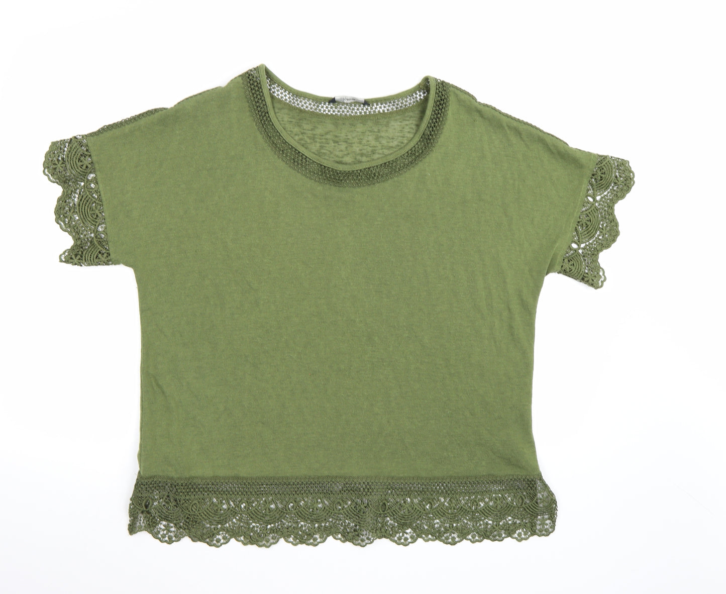 George Womens Green   Basic T-Shirt Size 18