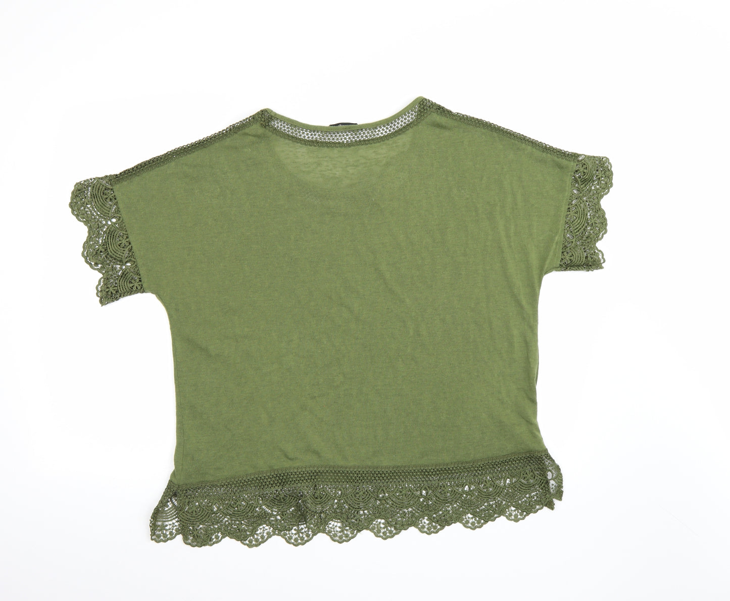 George Womens Green   Basic T-Shirt Size 18