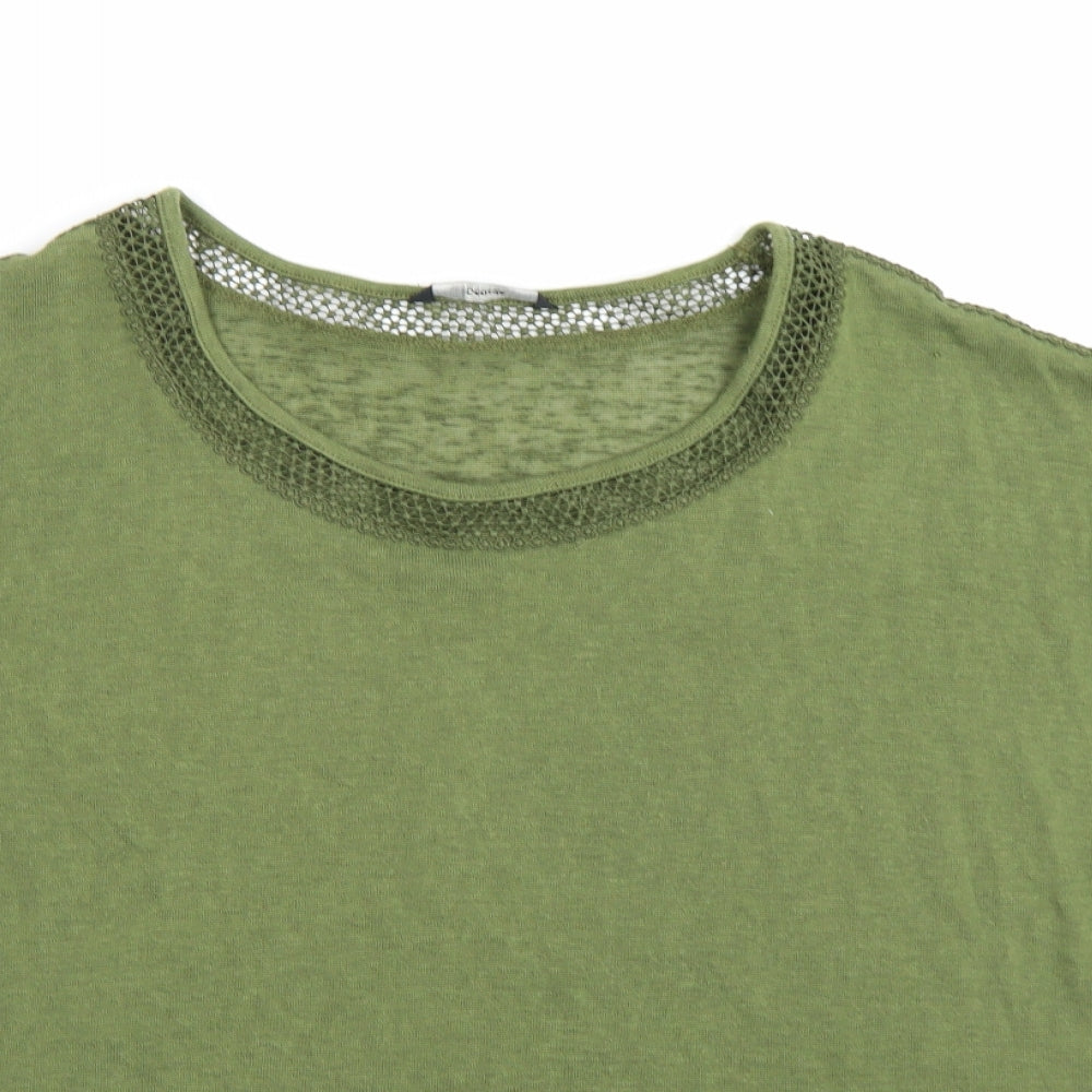 George Womens Green   Basic T-Shirt Size 18
