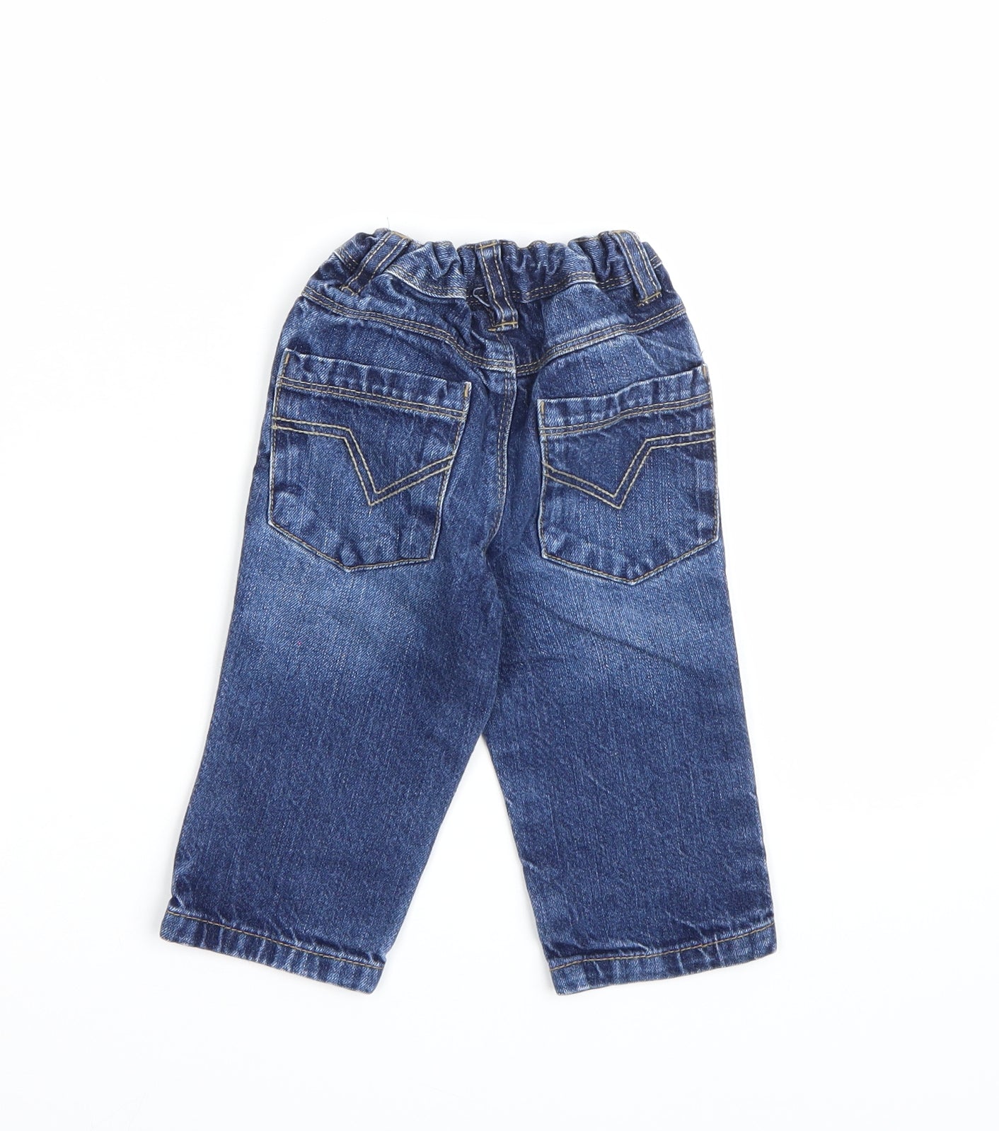 NEXT Boys Blue  Denim Capri Jeans Size 12-18 Months
