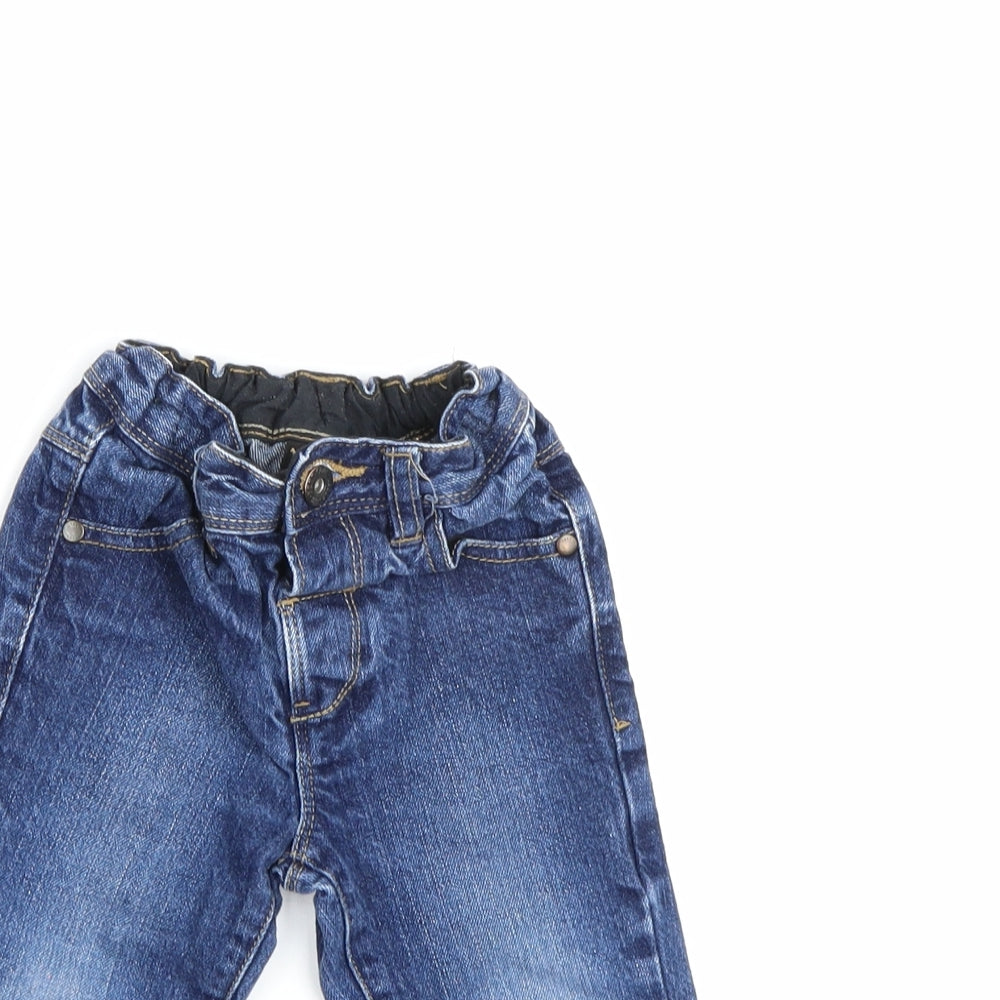 NEXT Boys Blue  Denim Capri Jeans Size 12-18 Months