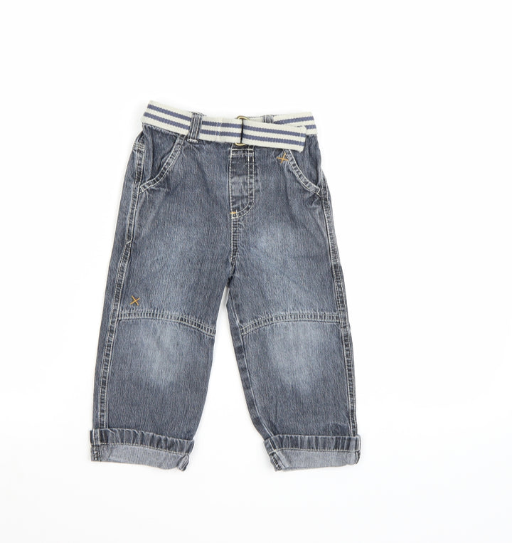 Cherokee Boys Grey Denim Capri Jeans Size 12-18 Months