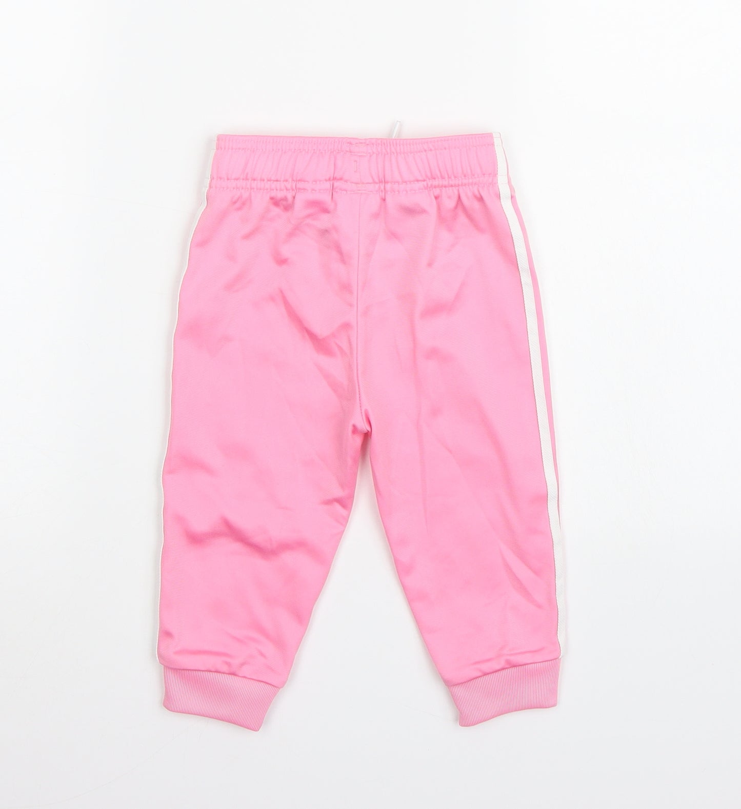 adidas Girls Pink   Jogger Trousers Size 18-24 Months