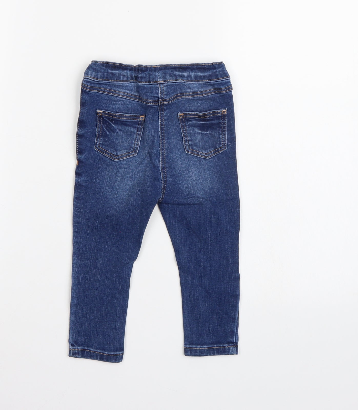 NEXT Girls Blue  Denim  Jeans Size 12-18 Months