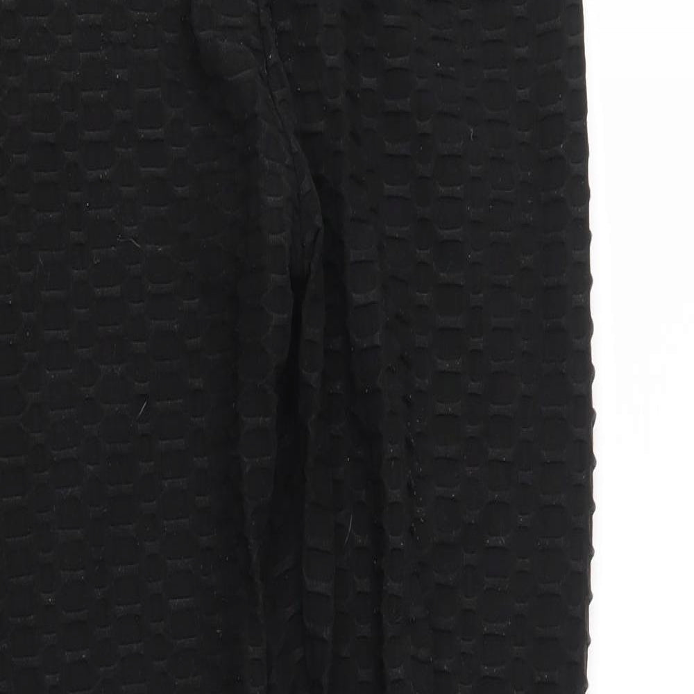 Preworn Womens Black   Compression Leggings Size M L28 in