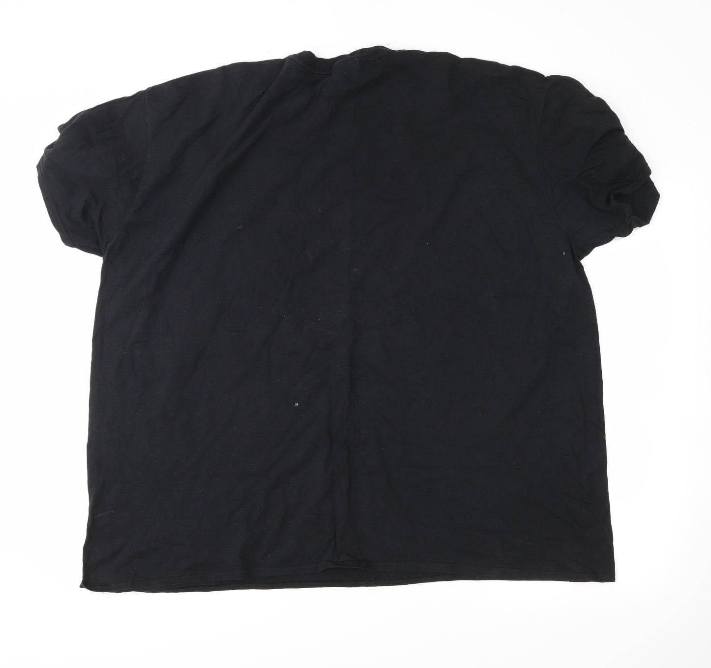 Preworn Mens Black    T-Shirt Size 3XL