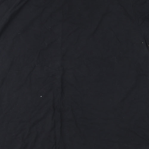 Preworn Mens Black    T-Shirt Size 3XL