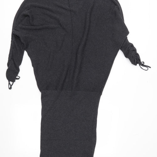 Mint Velvet Womens Grey   Jumper Dress  Size 12