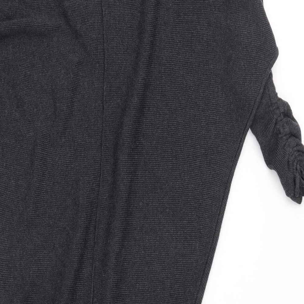 Mint Velvet Womens Grey   Jumper Dress  Size 12