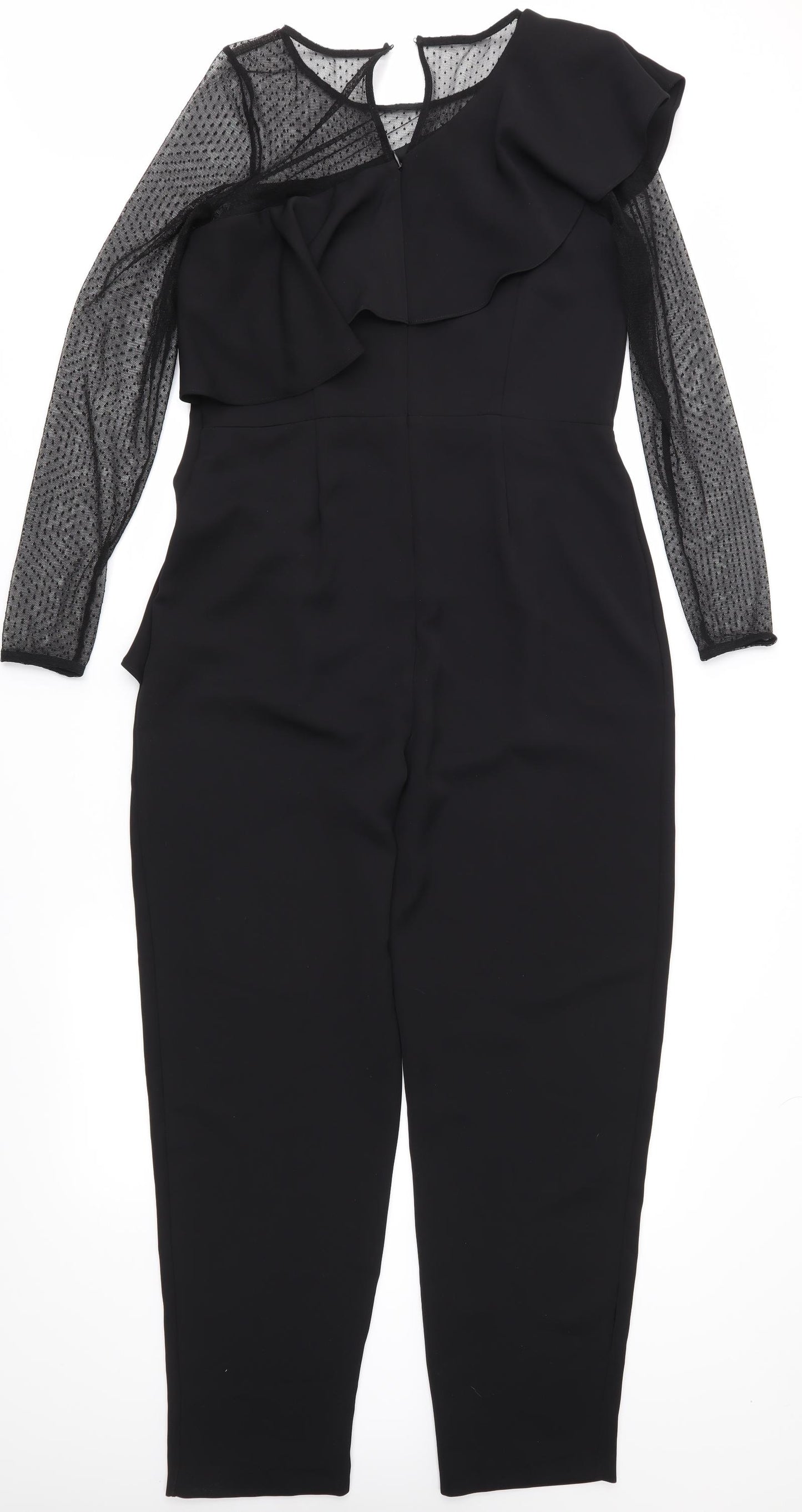 Coast Womens Black   Jumpsuit One-Piece Size 12 L28 in