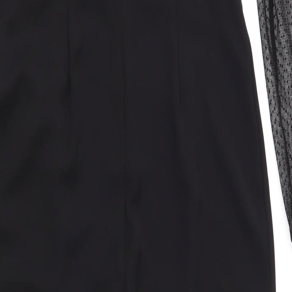 Coast Womens Black   Jumpsuit One-Piece Size 12 L28 in