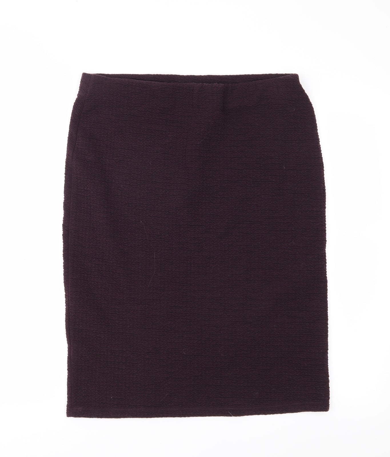 M&S Womens Purple   Straight & Pencil Skirt Size 14