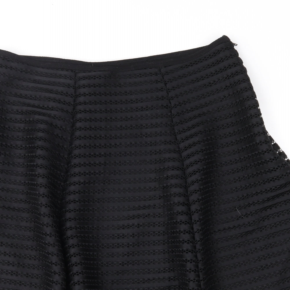 Apricot Womens Black Striped  Swing  Size 16