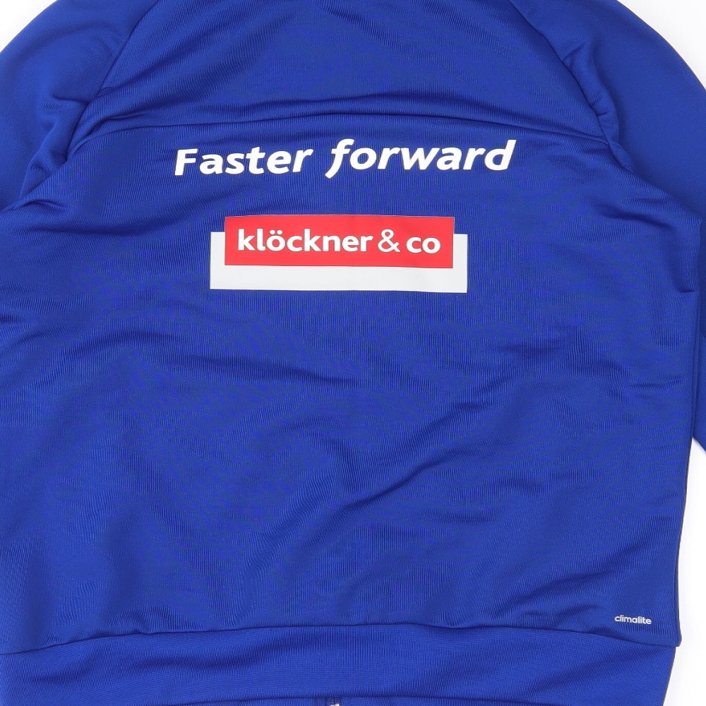 adidas Mens Blue   Jacket  Size M