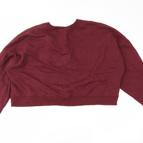 Primark Womens Red   Pullover Jumper Size L