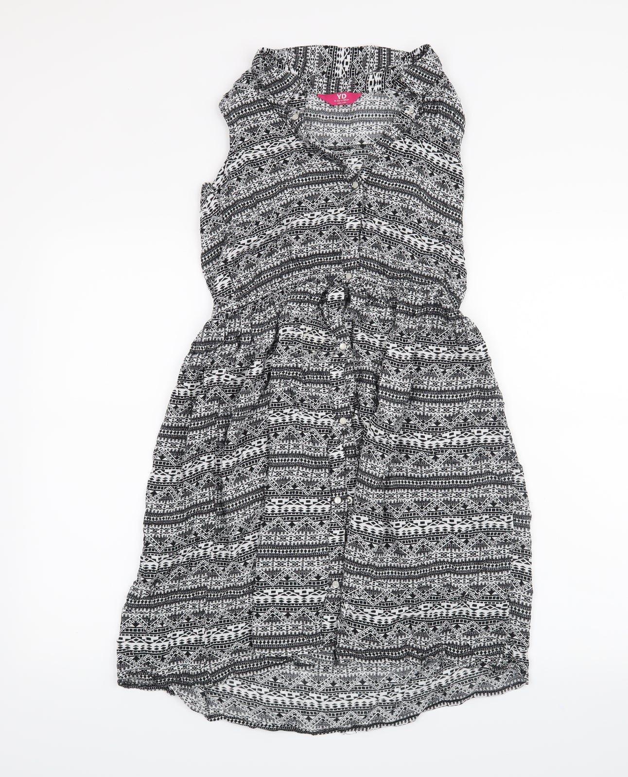 YD Girls Black   A-Line  Size 12-13 Years
