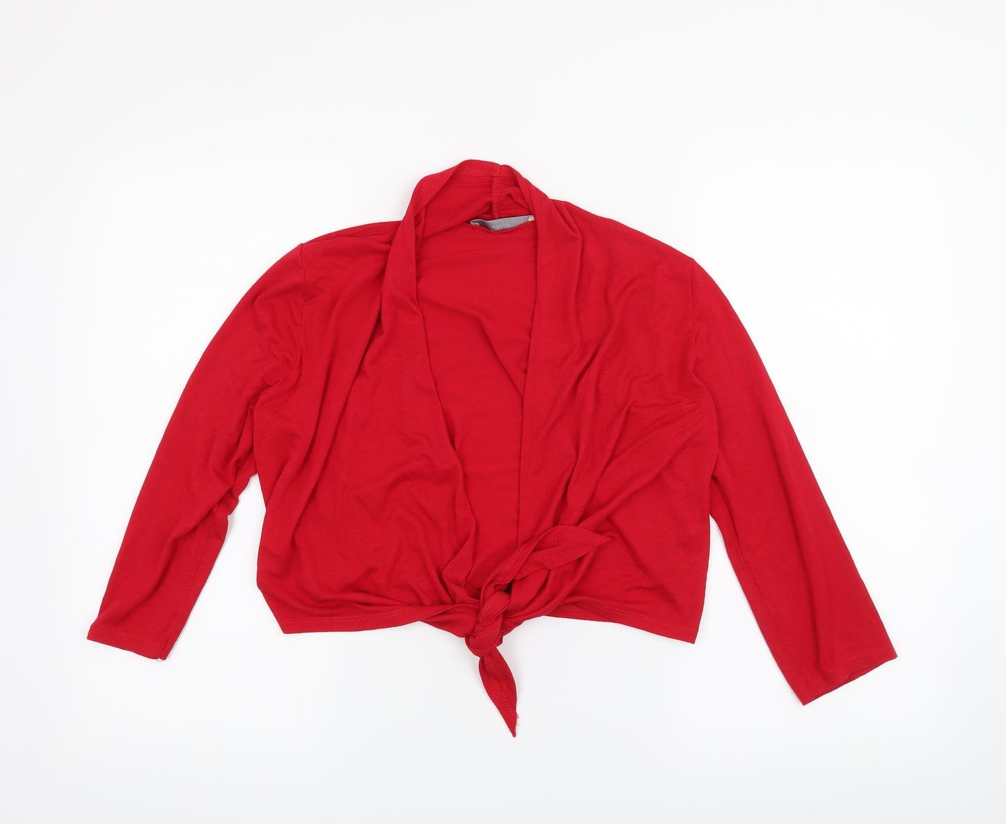 George Womens Red   Cardigan Jumper Size 12