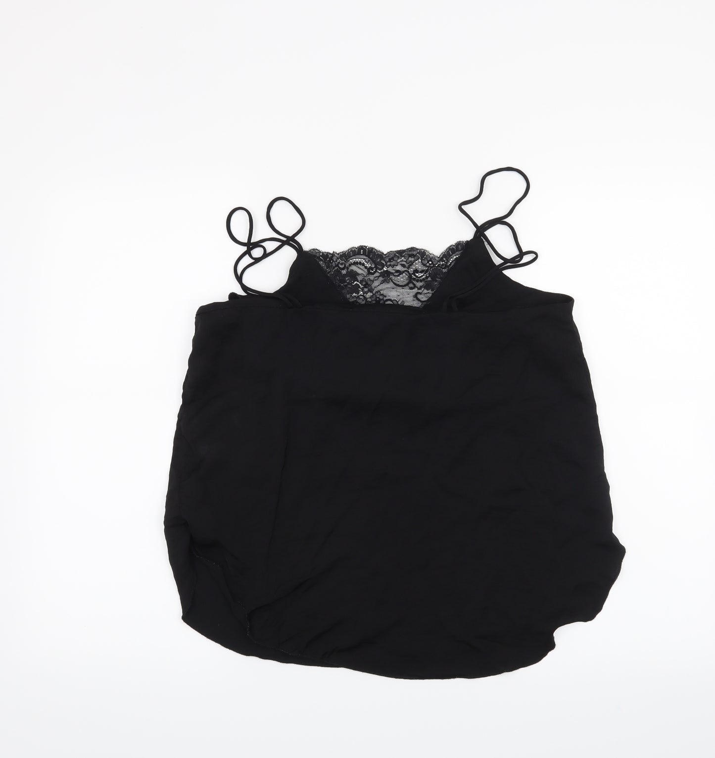 H&M Womens Black   Camisole Tank Size 12
