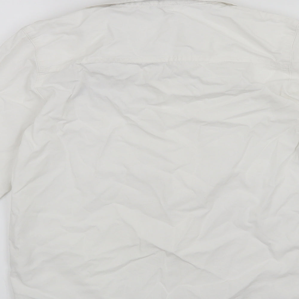 3pommes Boys White   Basic Button-Up Size 10 Years