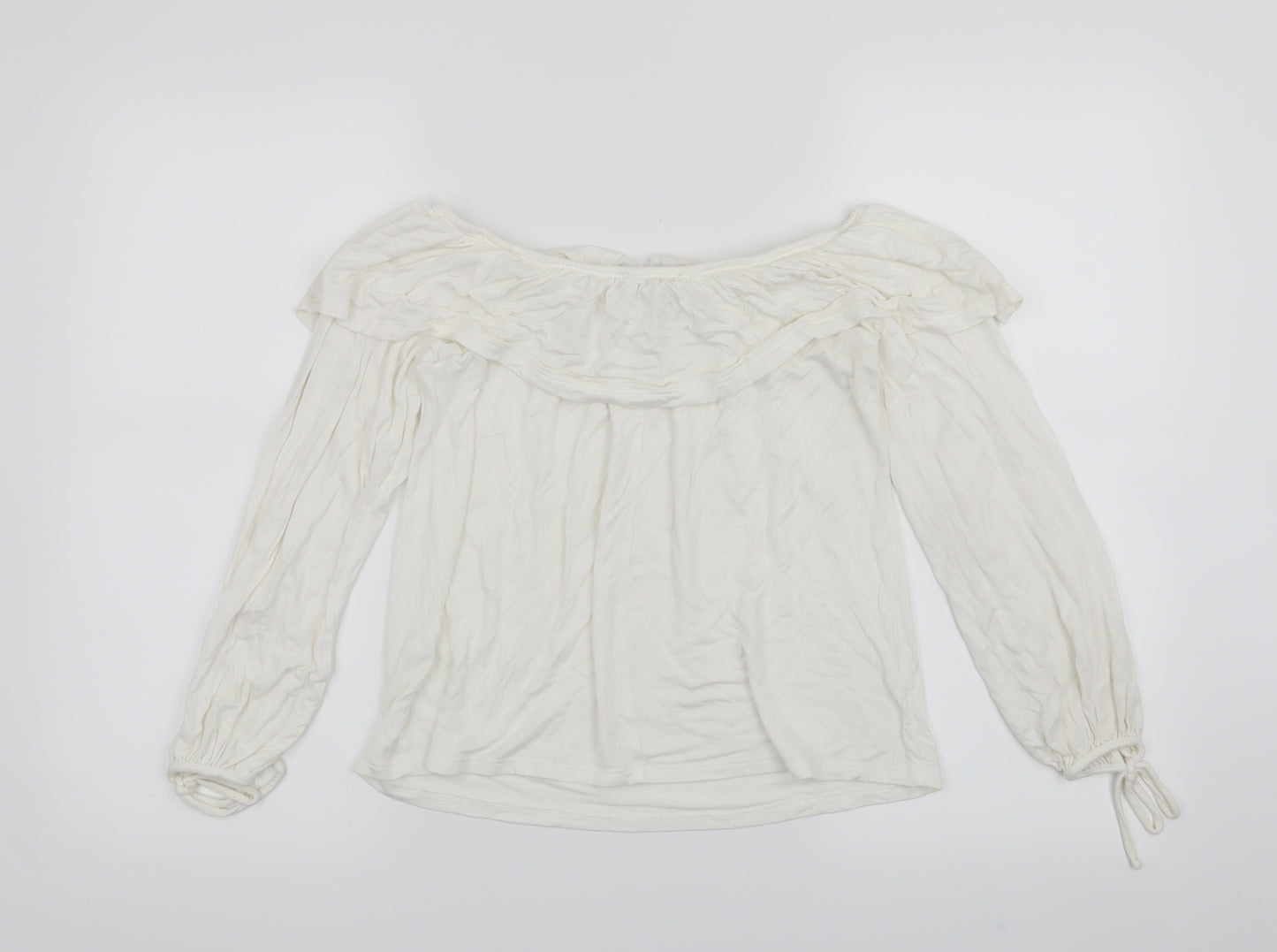 Atmosphere Womens White   Basic T-Shirt Size 8