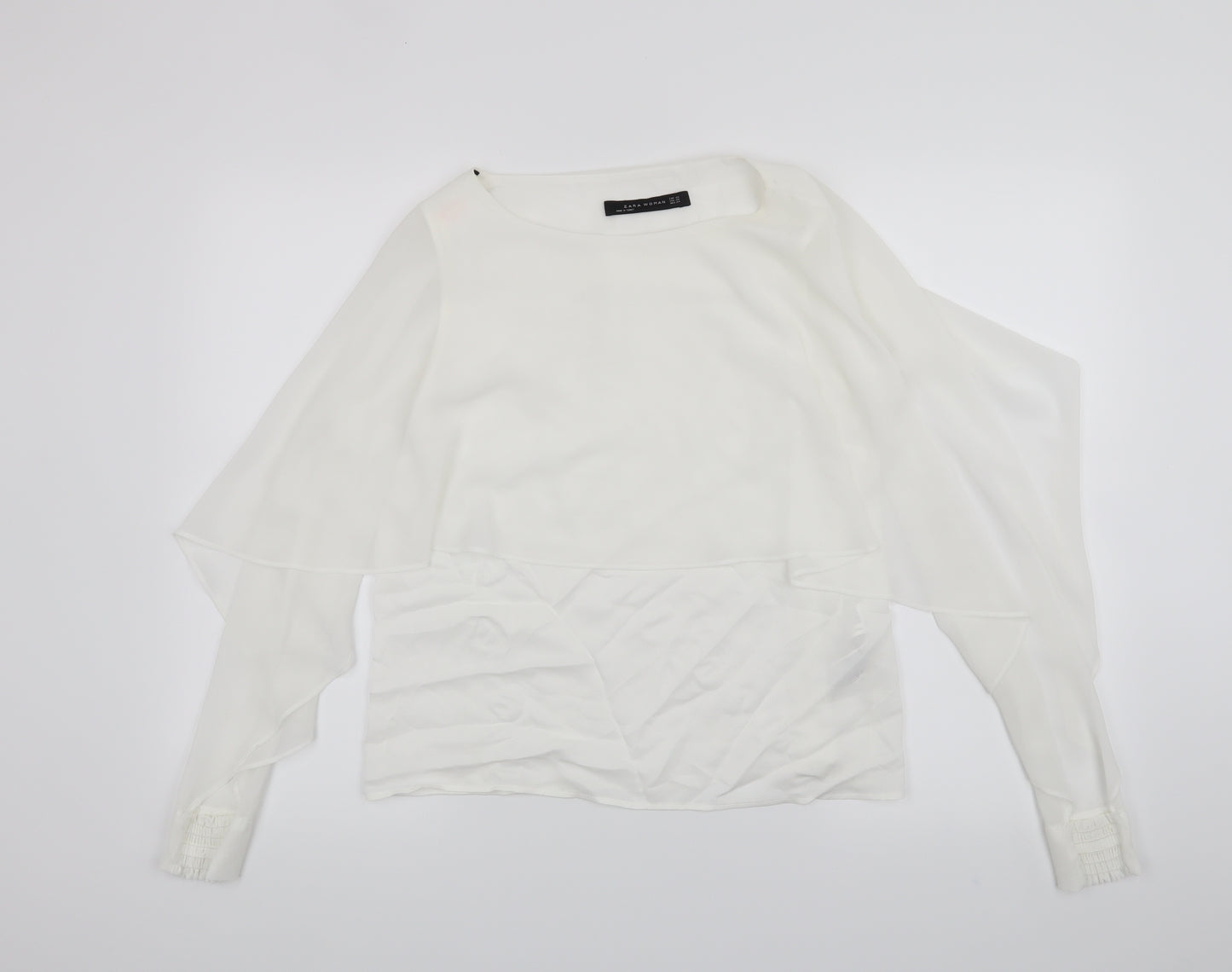 Zara Womens White   Basic Blouse Size XS