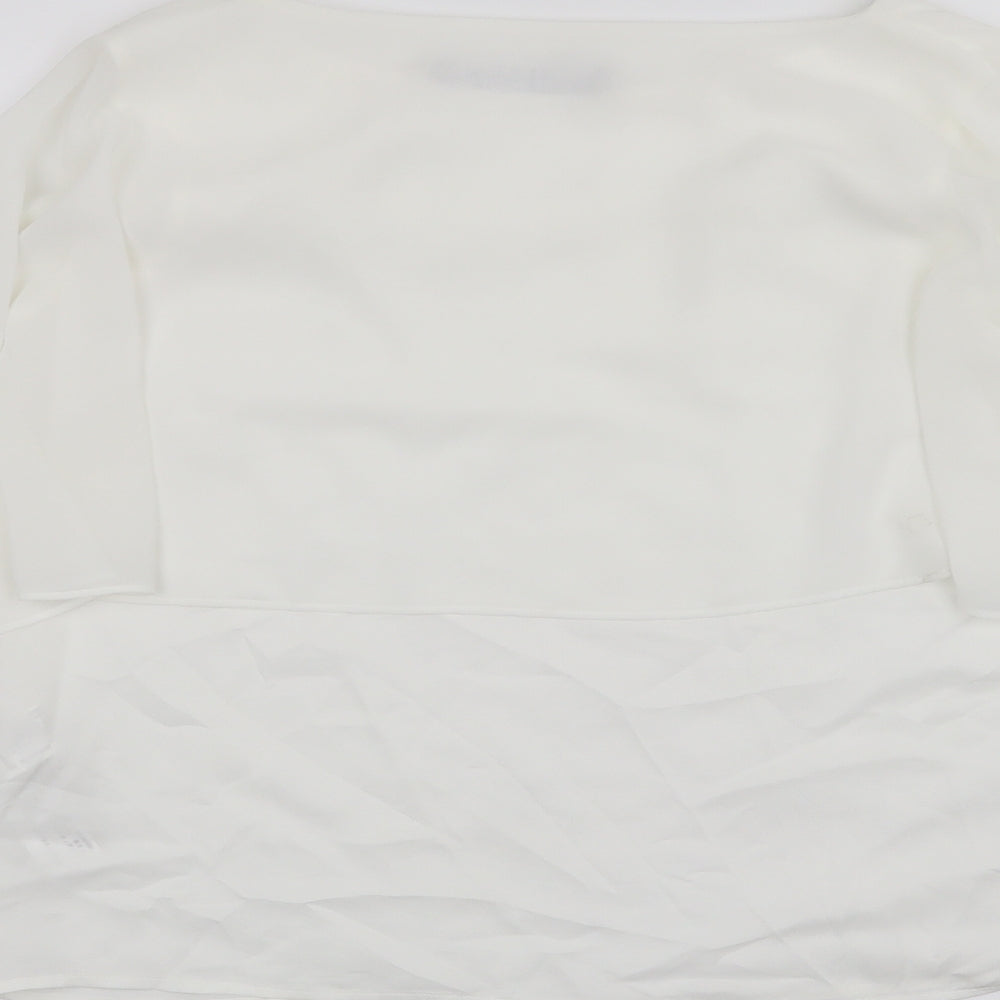 Zara Womens White   Basic Blouse Size XS