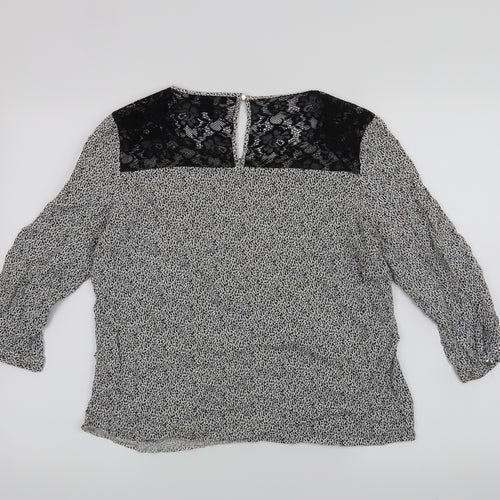 Atmosphere Womens Black   Basic Blouse Size 12