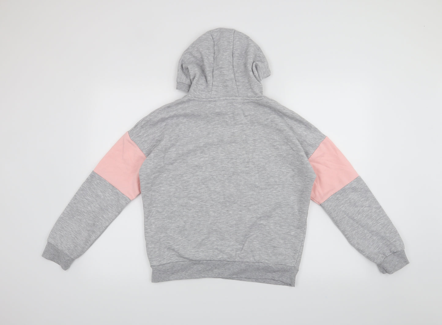 Primark Girls Grey   Pullover Hoodie Size 12-13 Years