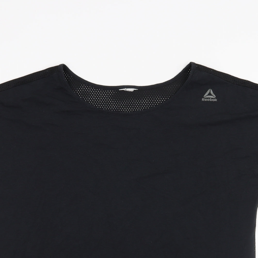 Reebok Womens Black   Basic T-Shirt Size S