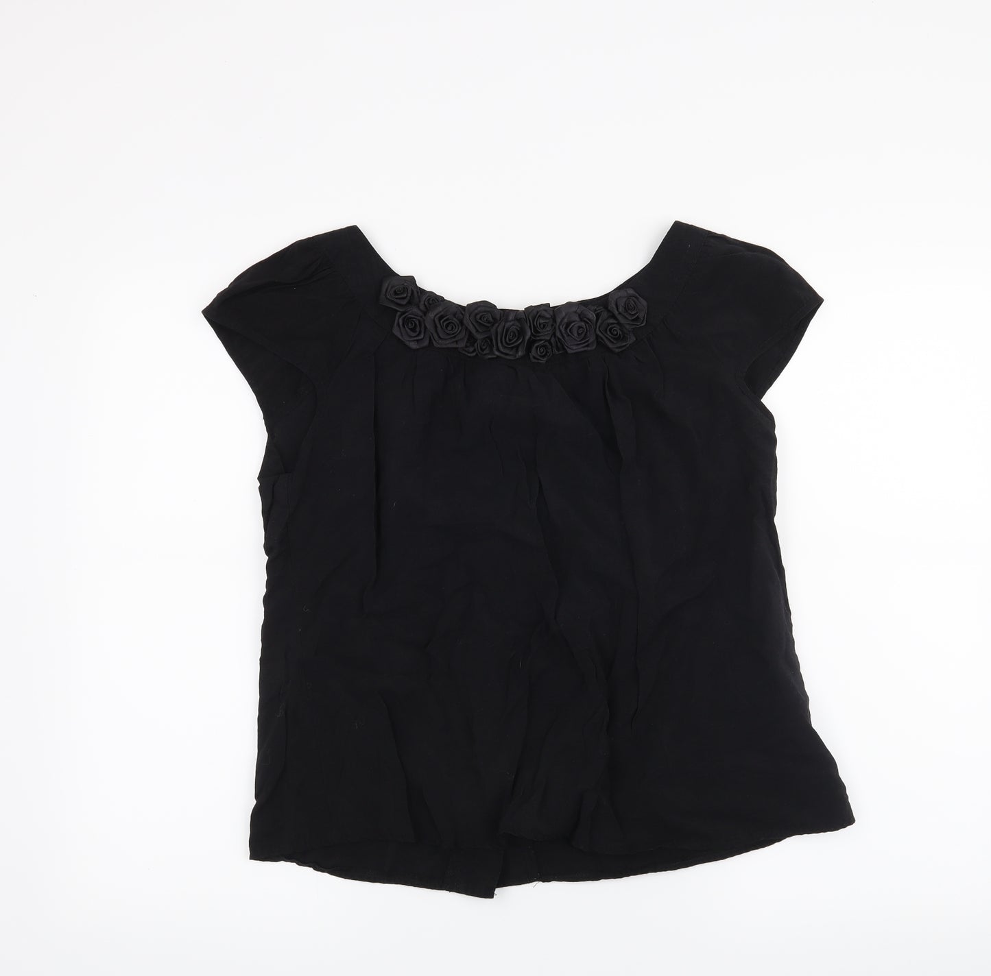 River Island Womens Black   Basic Blouse Size S
