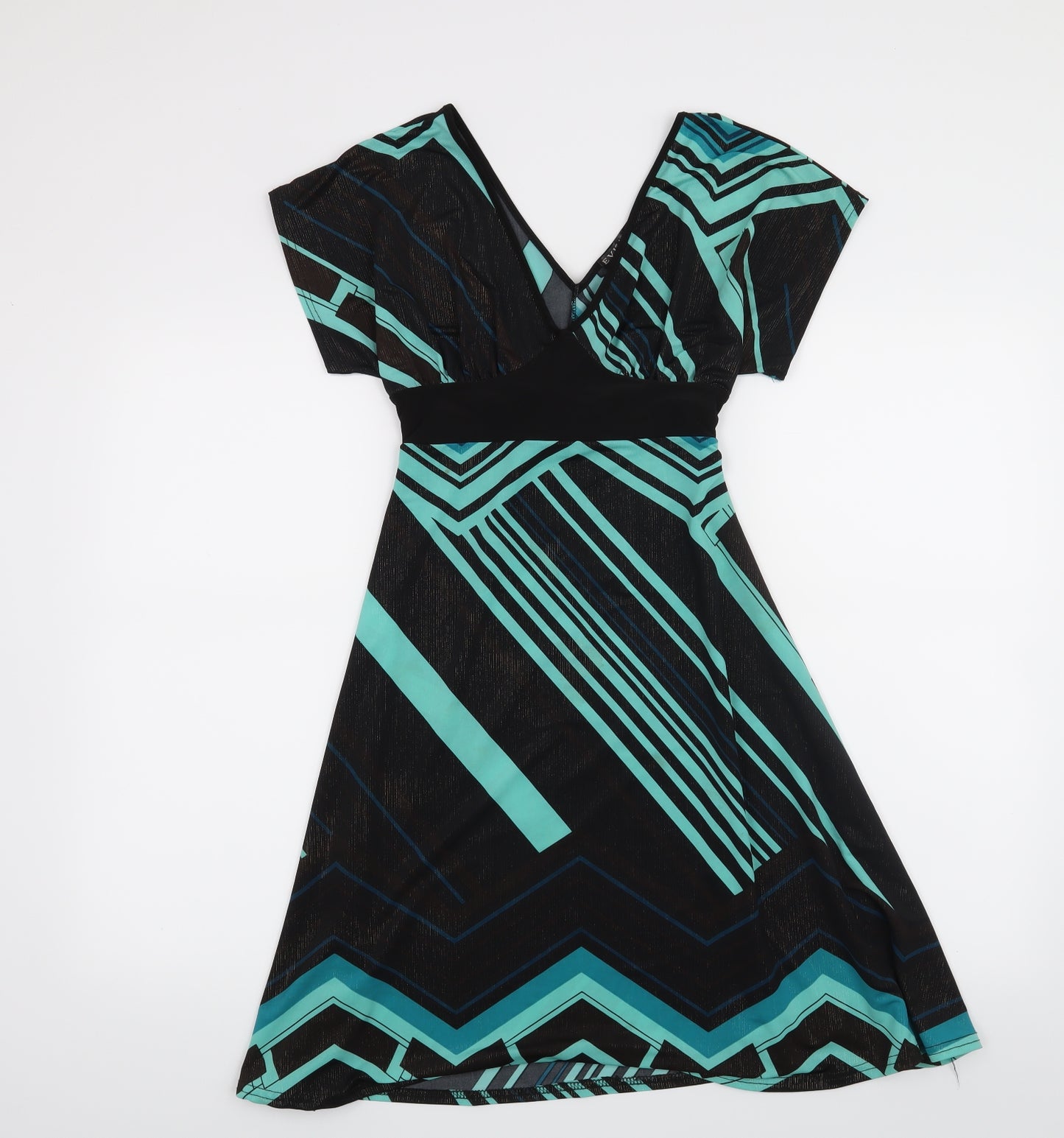 Evita Womens Black   A-Line  Size 10