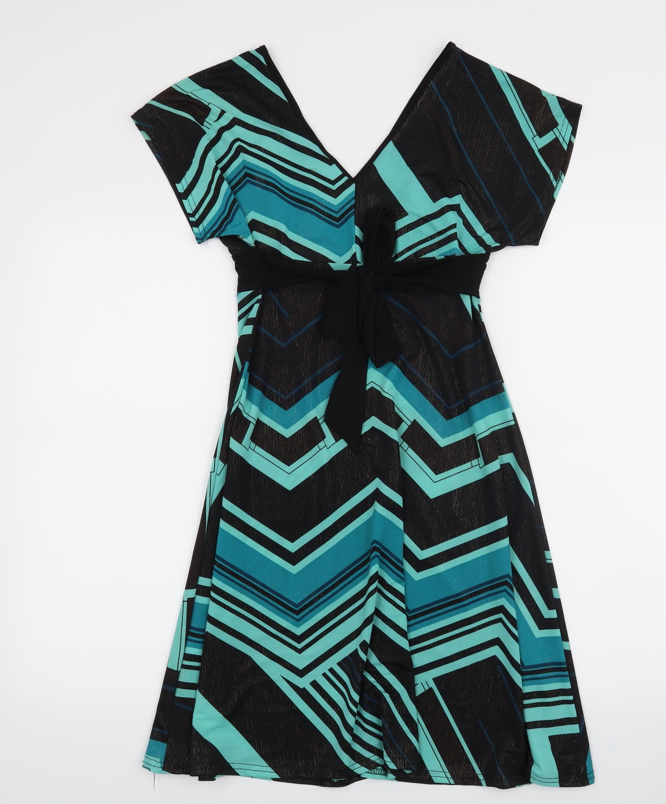 Evita Womens Black   A-Line  Size 10