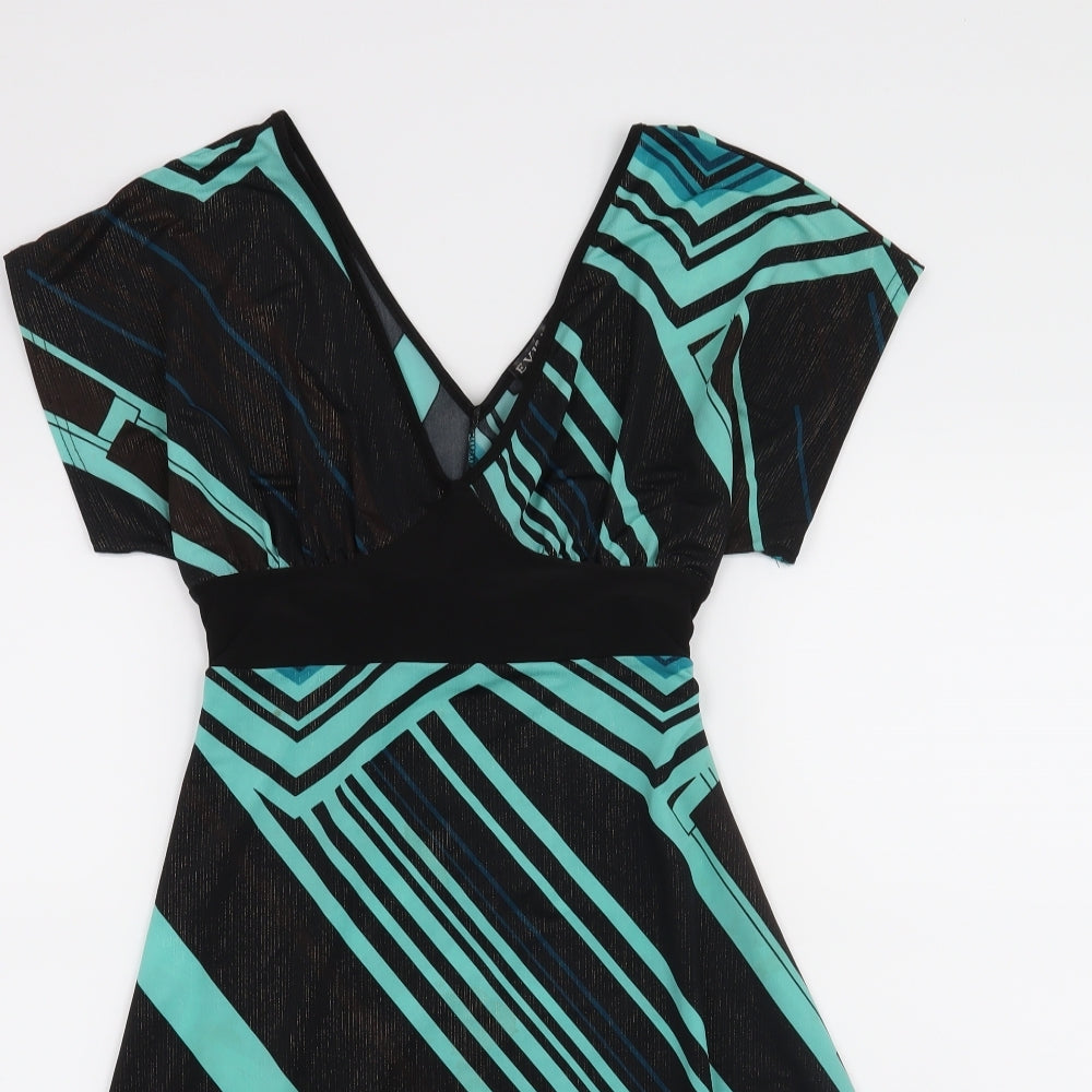 Evita Womens Black   A-Line  Size 10