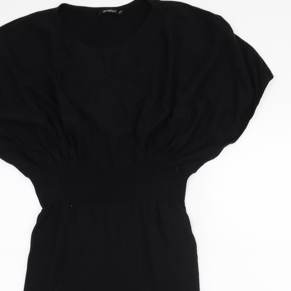 Atmosphere Womens Black   Jumper Dress  Size 14