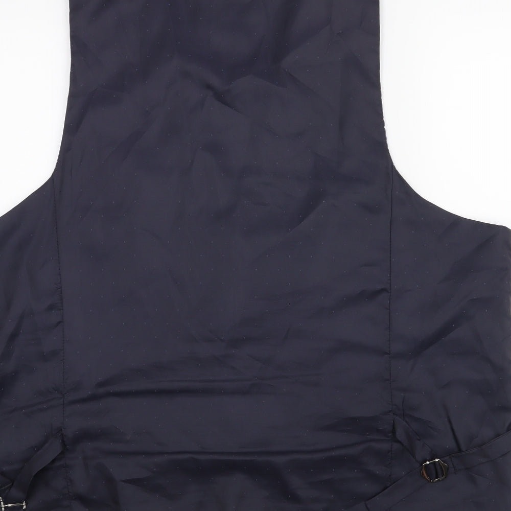 Marc Darcy Mens Grey   Jacket Waistcoat Size 48