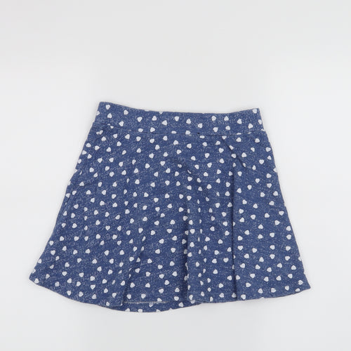 George Girls Black   Skater Skirt Size 9-10 Years