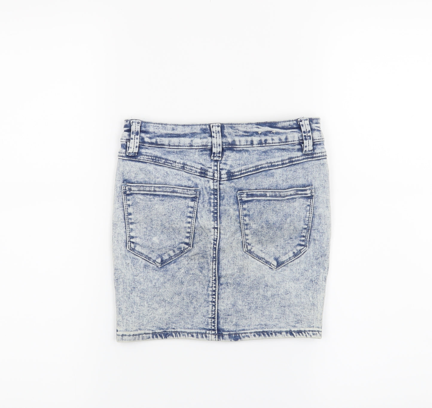 New Look Girls Blue   A-Line Skirt Size 9 Years