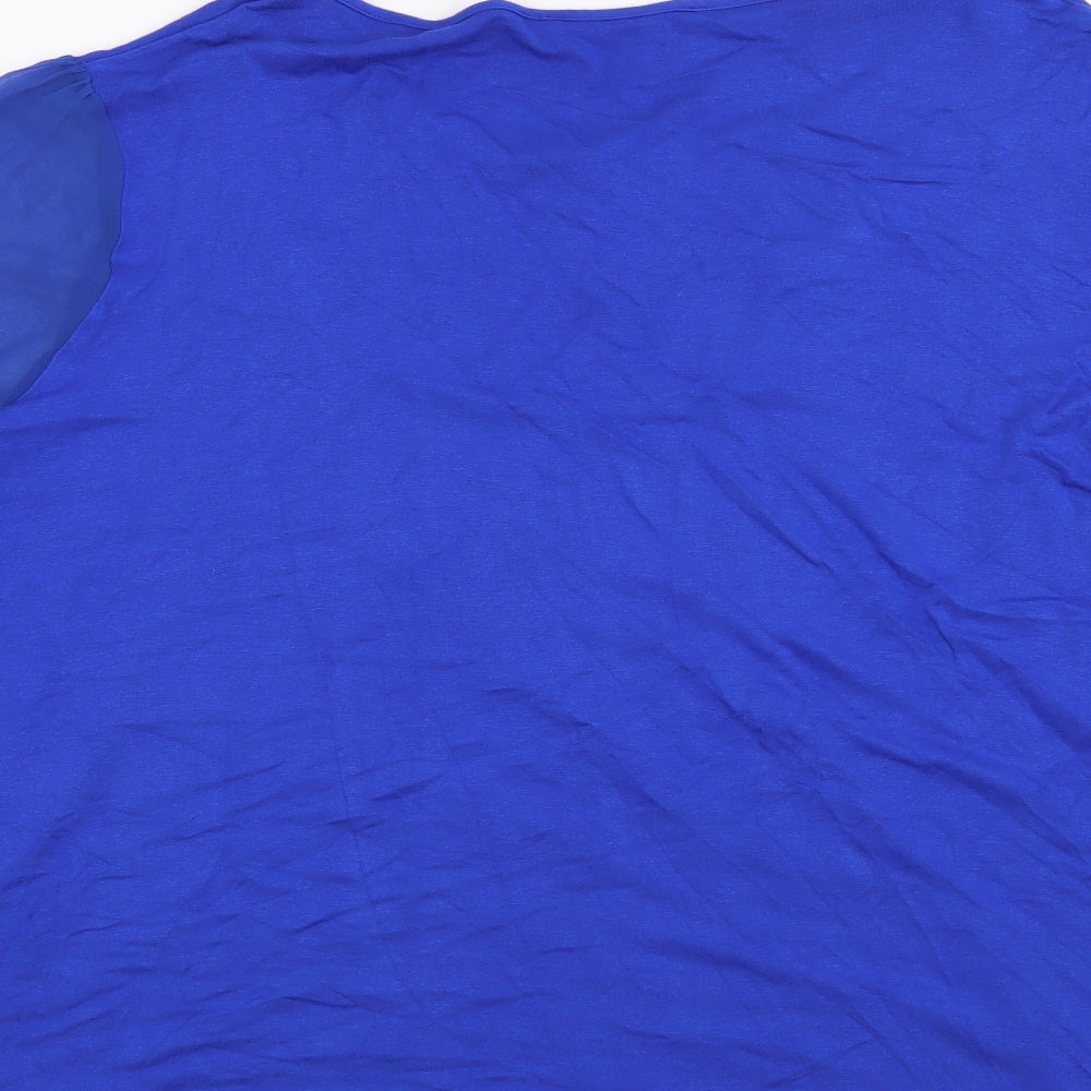 M&S  Womens Blue   Basic Blouse Size 20
