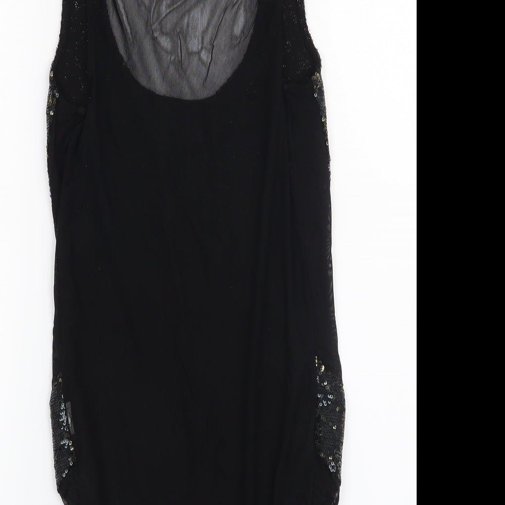 Bershka Womens Black   Bodysuit One-Piece Size L