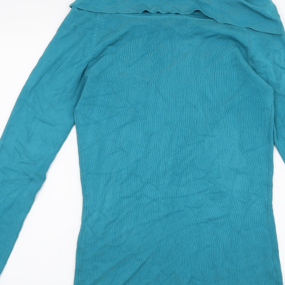Long Tall Sally Womens Blue   Pullover Jumper Size S